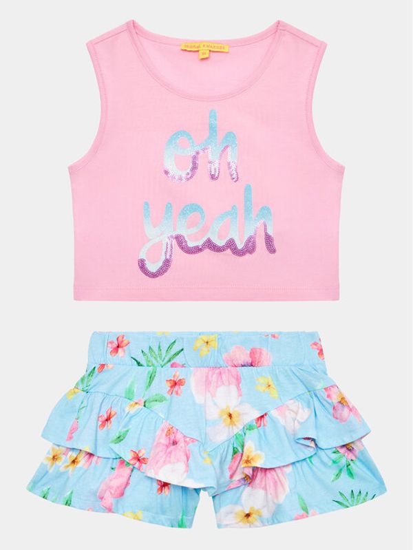 Original Marines Original Marines Детски комплект DDP3298F Розов Regular Fit