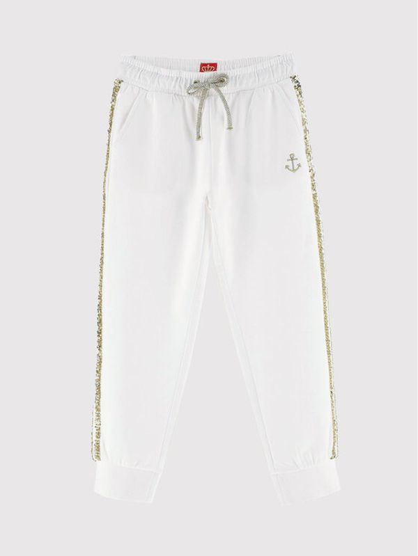 Original Marines Original Marines Долнище анцуг DCP3054F Бял Regular Fit