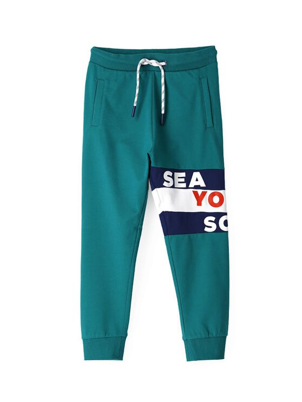 Original Marines Original Marines Долнище анцуг DDP2123B Зелен Regular Fit