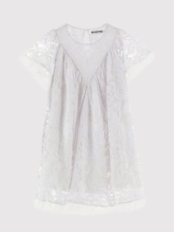 Original Marines Original Marines Елегантна рокля DCP3195F Бял Relaxed Fit