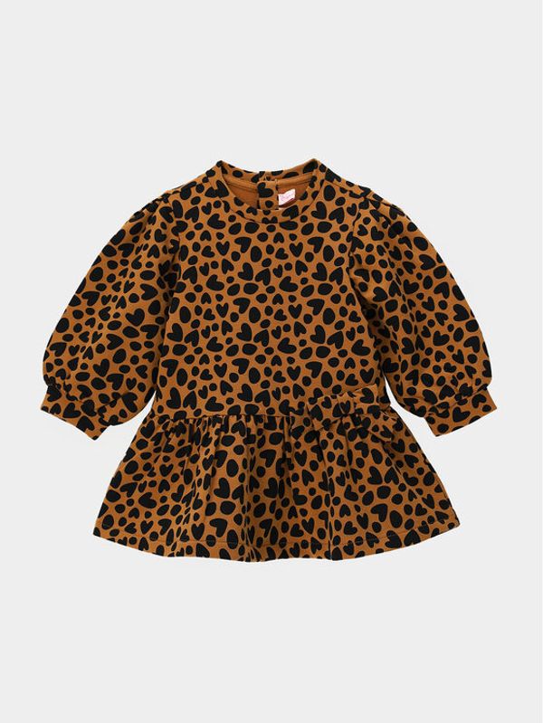 Original Marines Original Marines Ежедневна рокля DCA1469NF Кафяв Regular Fit