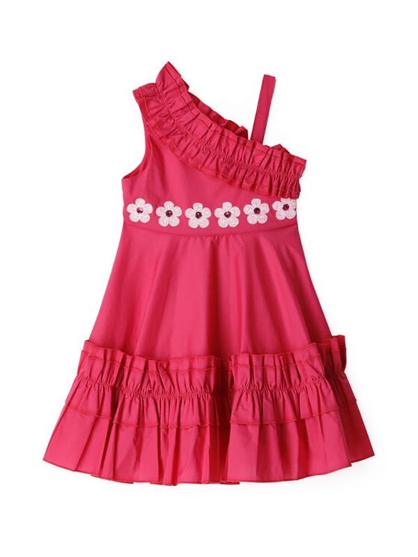 Original Marines Original Marines Ежедневна рокля DDP3158F Розов Regular Fit