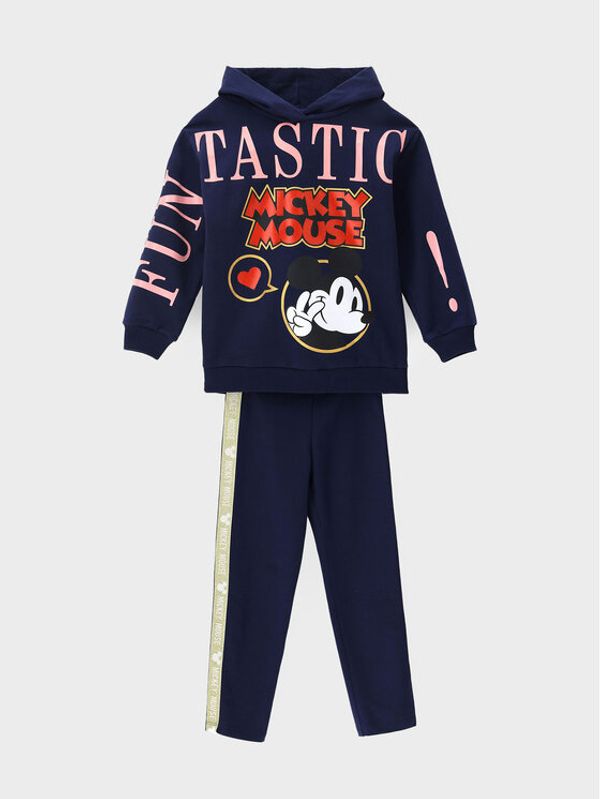 Original Marines Original Marines Комплект суитшърт и клин MICKEY MOUSE DCAV3520F Тъмносин Regular Fit