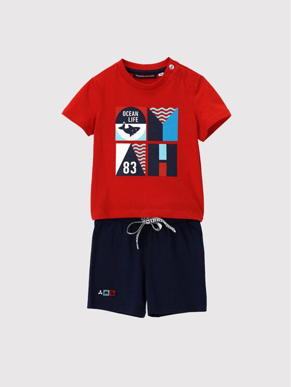 Original Marines Original Marines Комплект тишърт и панталонки DCP0389NM Цветен Regular Fit