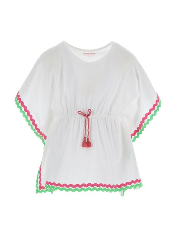 Original Marines Original Marines Плажна рокля DDP3250F Бял Regular Fit