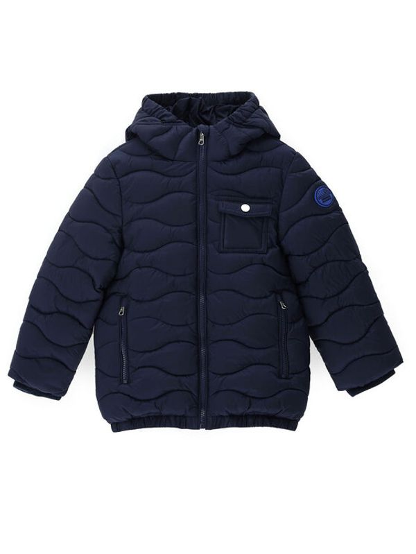 Original Marines Original Marines Пухено яке DCA2517B Тъмносин Regular Fit