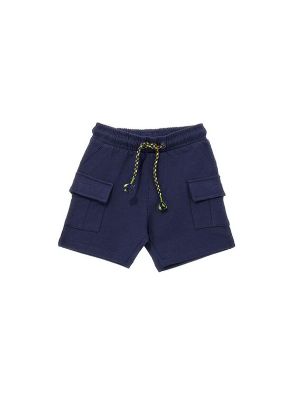 Original Marines Original Marines Шорти от плат DDP0372NM Тъмносин Regular Fit