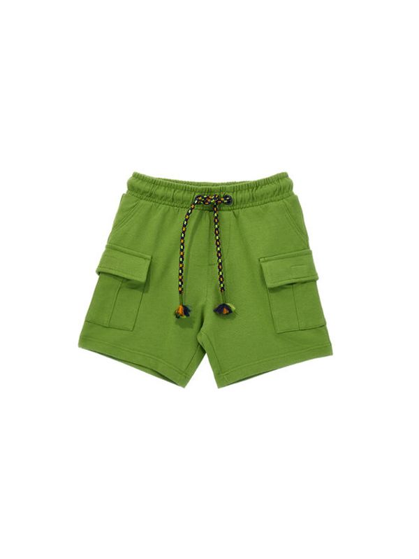 Original Marines Original Marines Шорти от плат DDP0372NM Зелен Regular Fit