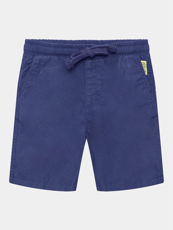 Original Marines Original Marines Шорти от плат DDP2178B Тъмносин Regular Fit