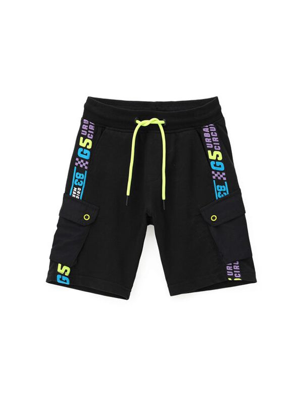 Original Marines Original Marines Спортни шорти DCP2155B Черен Regular Fit