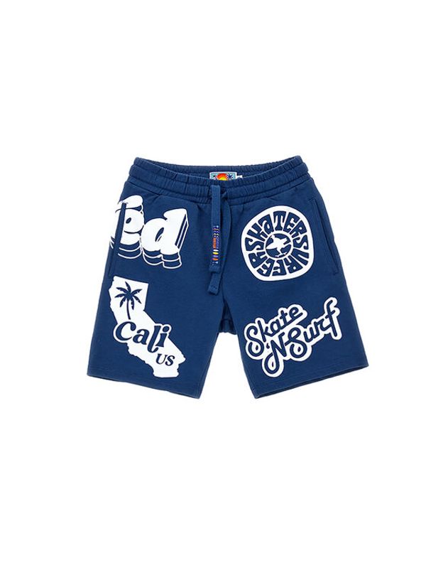 Original Marines Original Marines Спортни шорти DDP2200B Тъмносин Regular Fit