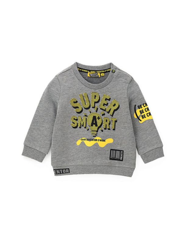 Original Marines Original Marines Суитшърт DCA0711NM Сив Regular Fit