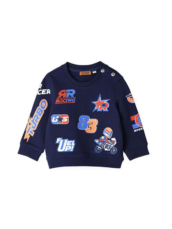 Original Marines Original Marines Суитшърт DDP0251NM Тъмносин Regular Fit