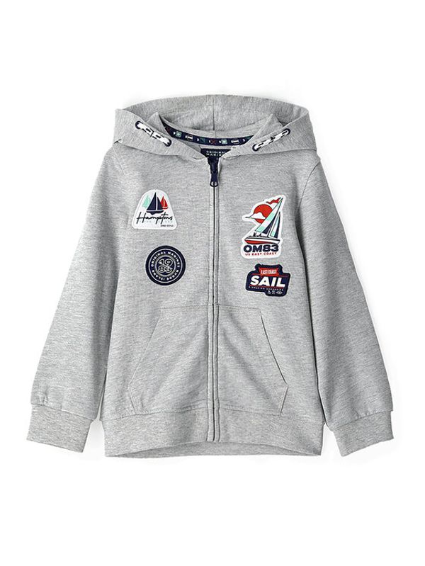 Original Marines Original Marines Суитшърт DDP2121B Сив Regular Fit