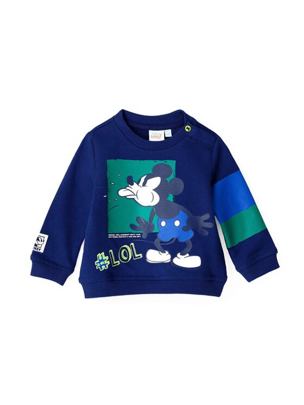 Original Marines Original Marines Суитшърт Myszka Miki DDPV0215NM Тъмносин Regular Fit