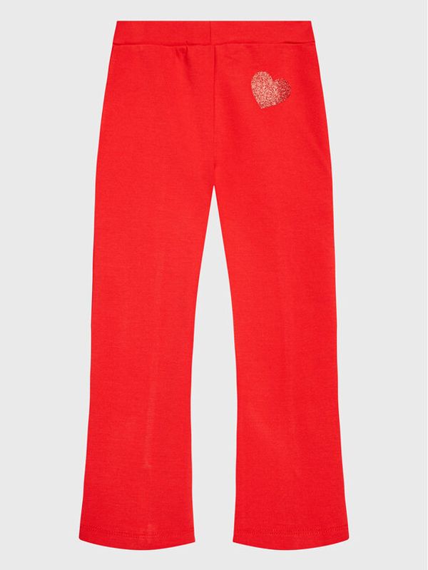 Original Marines Original Marines Текстилни панталони DCA1524NF Червен Regular Fit