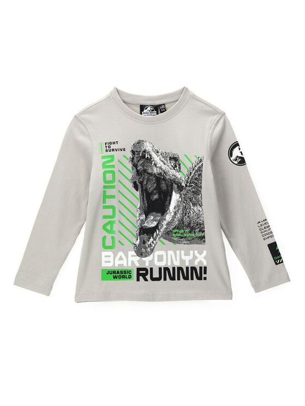 Original Marines Original Marines Тениска с дълъг ръкав JURASSIC WORLD DCAV2628B Сив Regular Fit