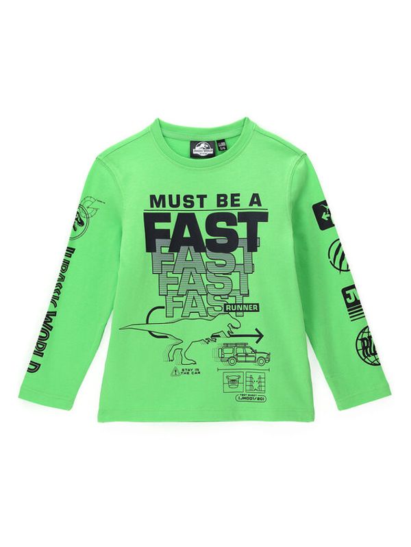 Original Marines Original Marines Тениска с дълъг ръкав JURASSIC WORLD DCAV2628B Зелен Regular Fit