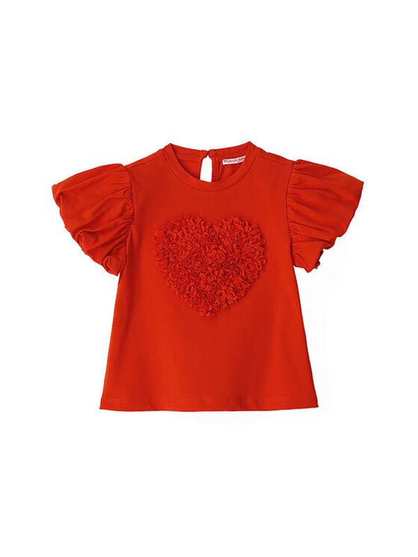 Original Marines Original Marines Тишърт DDP1017NF Червен Regular Fit