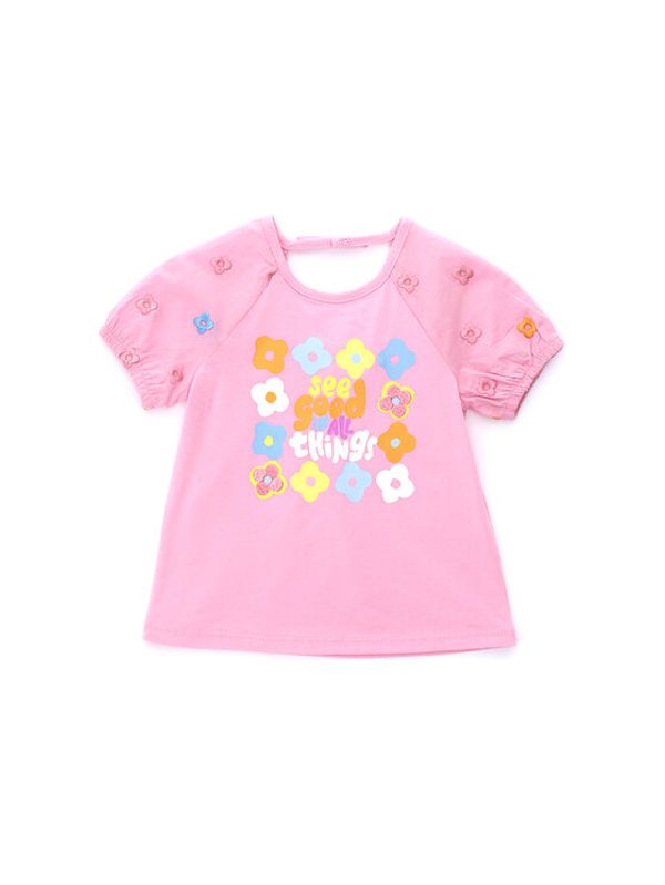 Original Marines Original Marines Тишърт DDP1119NF Розов Regular Fit