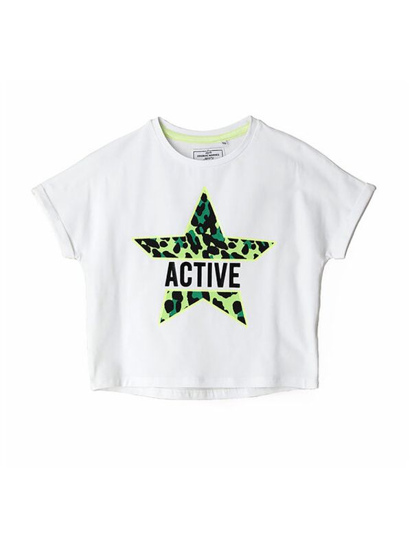 Original Marines Original Marines Тишърт DDP3024F Бял Regular Fit