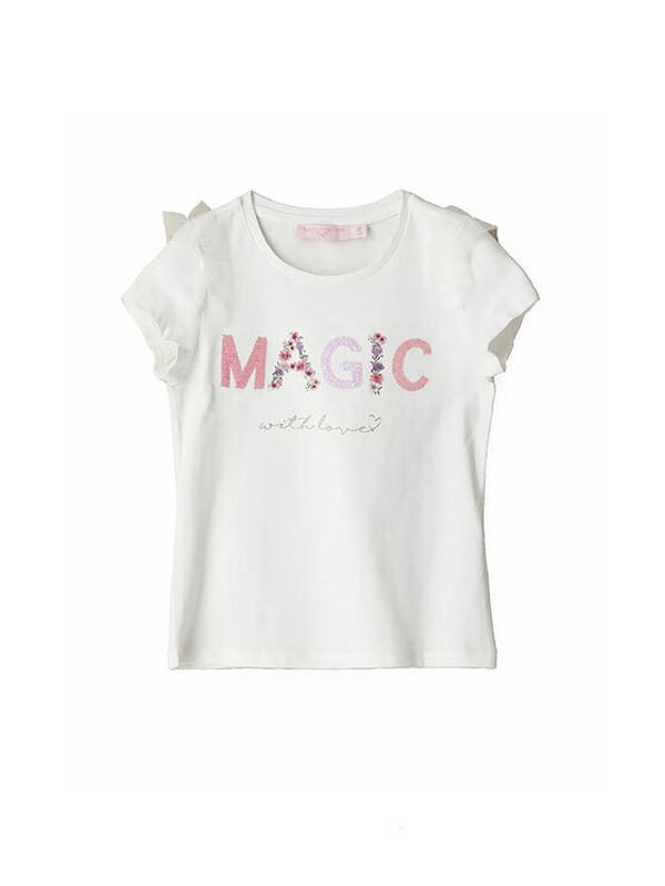 Original Marines Original Marines Тишърт DDP3141F Бял Regular Fit