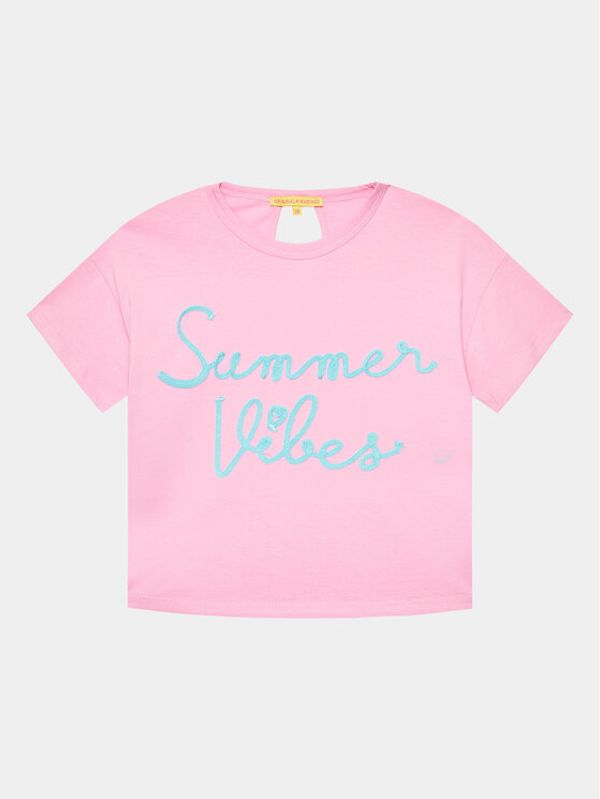 Original Marines Original Marines Тишърт DDP3278F Розов Regular Fit