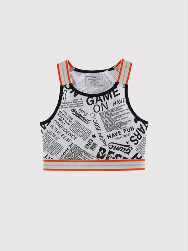 Original Marines Original Marines топ DCP3067F Бял Slim Fit