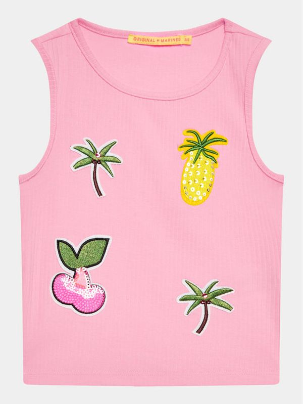 Original Marines Original Marines топ DDP3294F Розов Regular Fit