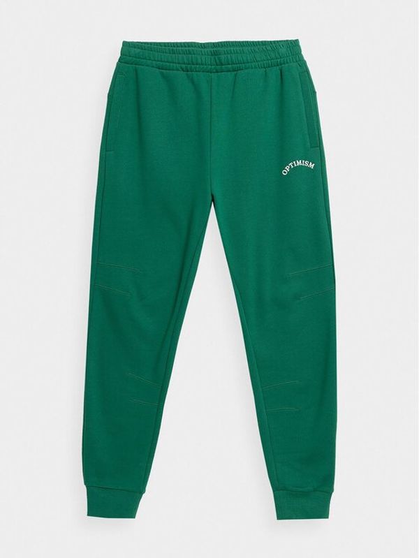 Outhorn Outhorn Долнище анцуг OTHSS23TTROM189 Зелен Regular Fit