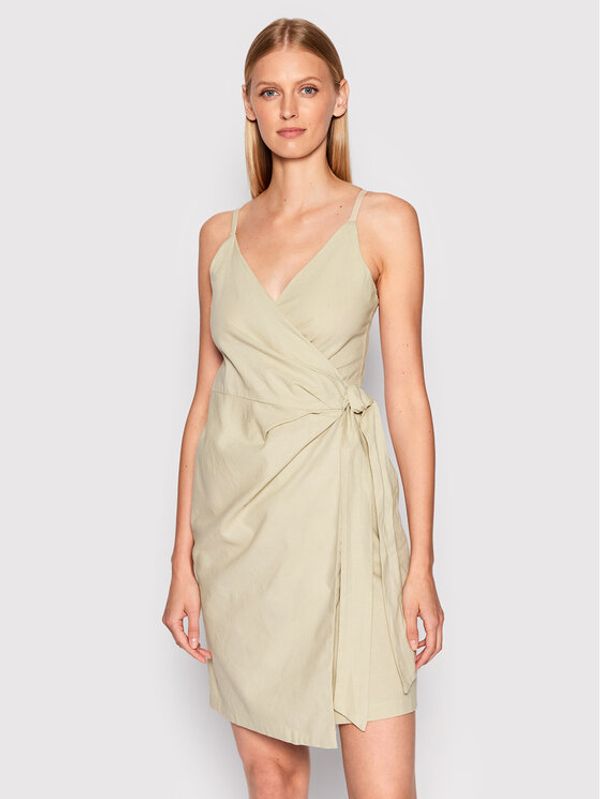 Outhorn Outhorn Лятна рокля SUDD605 Бежов Regular Fit