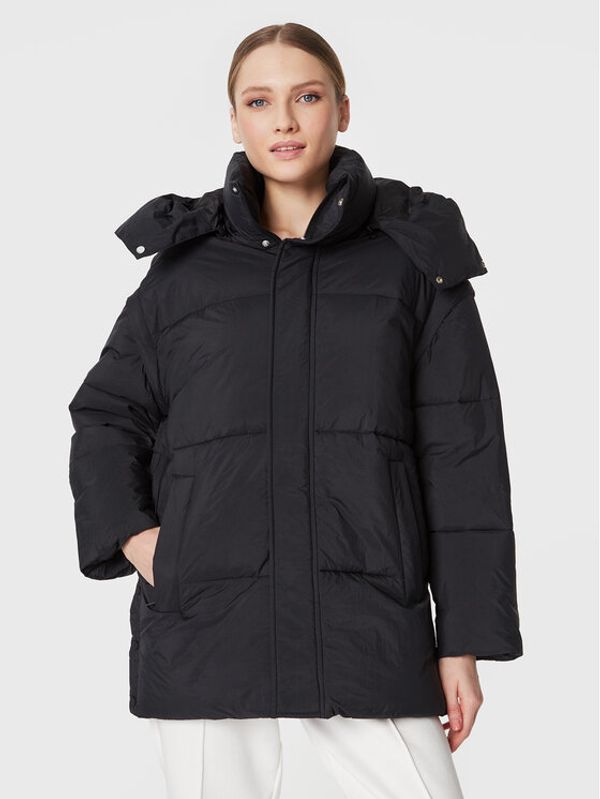 Outhorn Outhorn Пухено яке TDJAF015 Черен Relaxed Fit