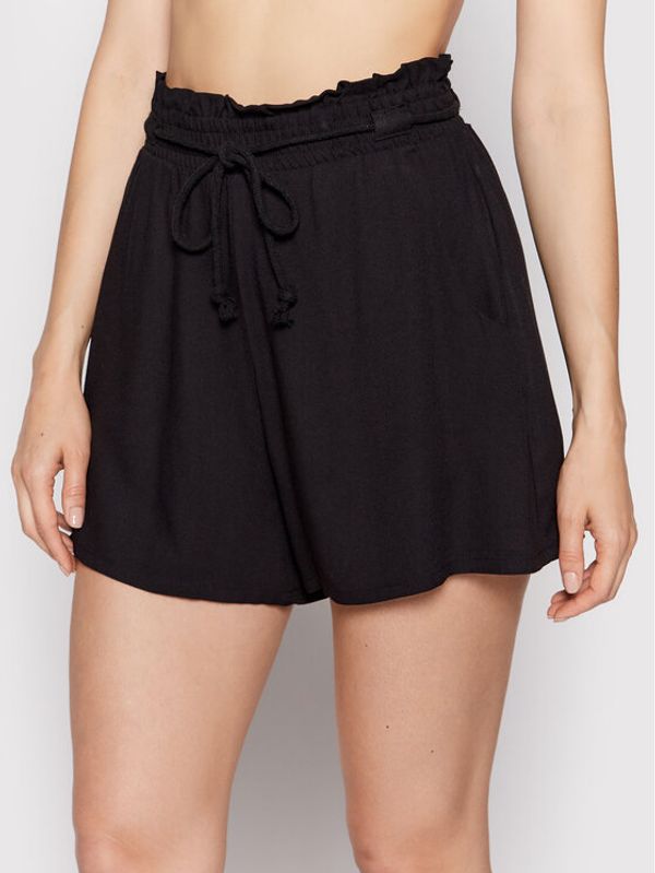 Outhorn Outhorn Шорти от плат SKDC603 Черен Relaxed Fit