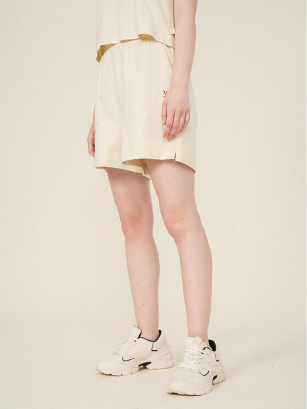 Outhorn Outhorn Спортни шорти OTHSS23TSHOF112 Екрю Relaxed Fit