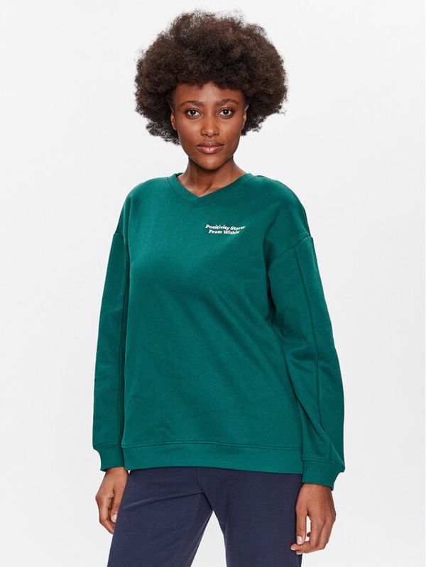 Outhorn Outhorn Суитшърт TSWSF283 Зелен Oversize