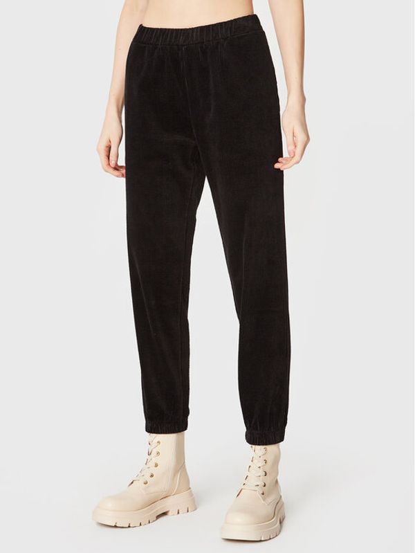 Outhorn Outhorn Текстилни панталони TTROF051 Черен Relaxed Fit