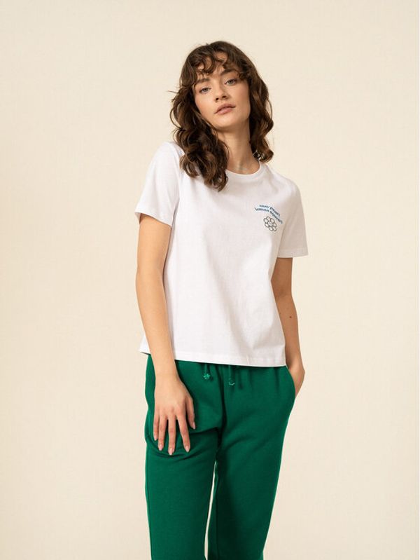 Outhorn Outhorn Тишърт OTHSS23TTSHF413 Бял Relaxed Fit