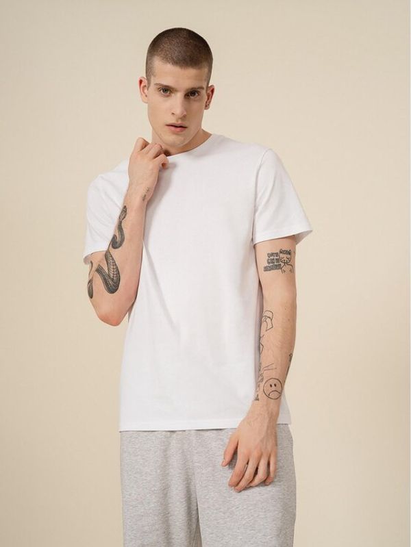 Outhorn Outhorn Тишърт OTHSS23TTSHM447 Бял Regular Fit