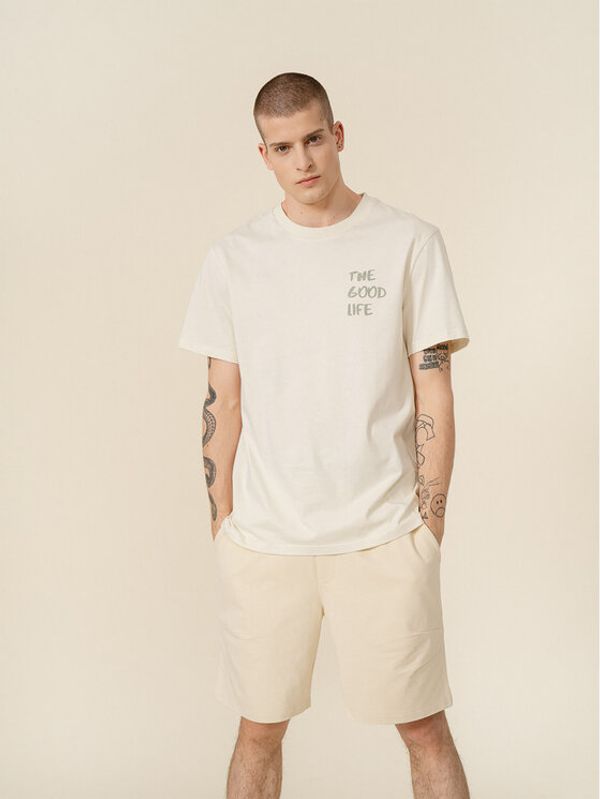 Outhorn Outhorn Тишърт OTHSS23TTSHM465 Екрю Regular Fit