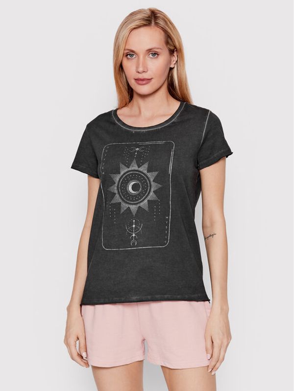 Outhorn Outhorn Тишърт TSD609 Черен Relaxed Fit