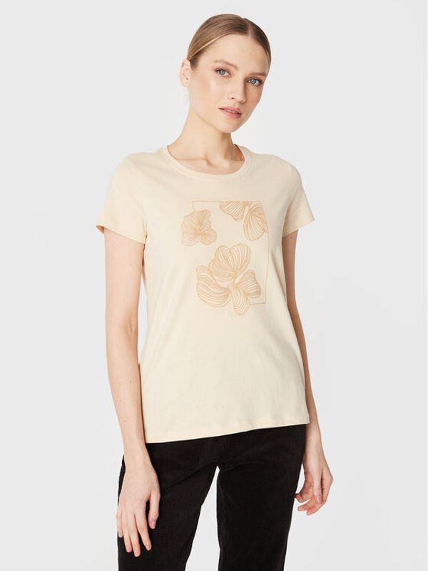 Outhorn Outhorn Тишърт TTSHF092 Жълт Regular Fit