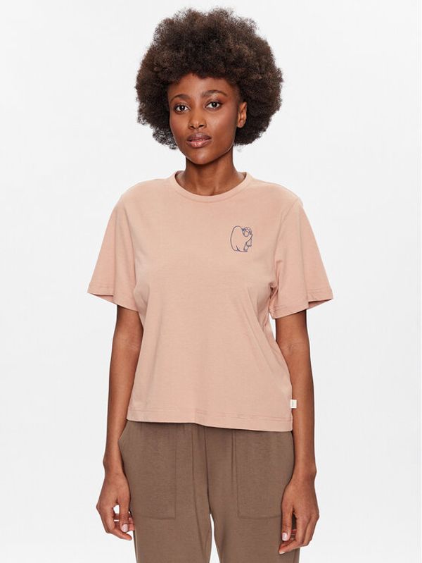 Outhorn Outhorn Тишърт TTSHF424 Бежов Regular Fit