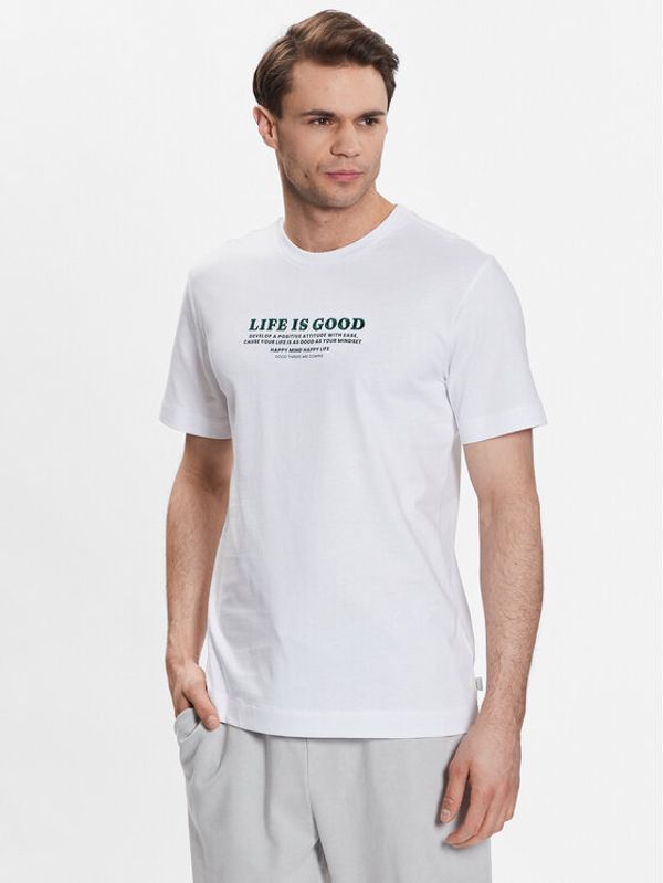 Outhorn Outhorn Тишърт TTSHM451 Бял Regular Fit