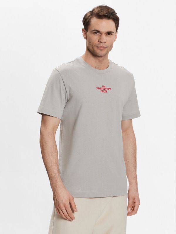 Outhorn Outhorn Тишърт TTSHM451 Сив Regular Fit