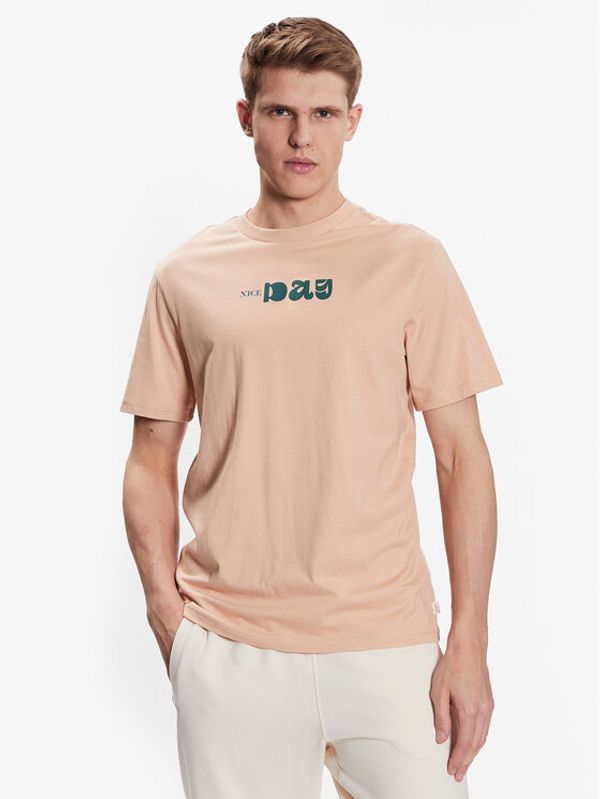 Outhorn Outhorn Тишърт TTSHM458 Бежов Regular Fit