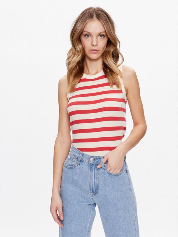 Outhorn Outhorn топ TSLEF007 Червен Regular Fit