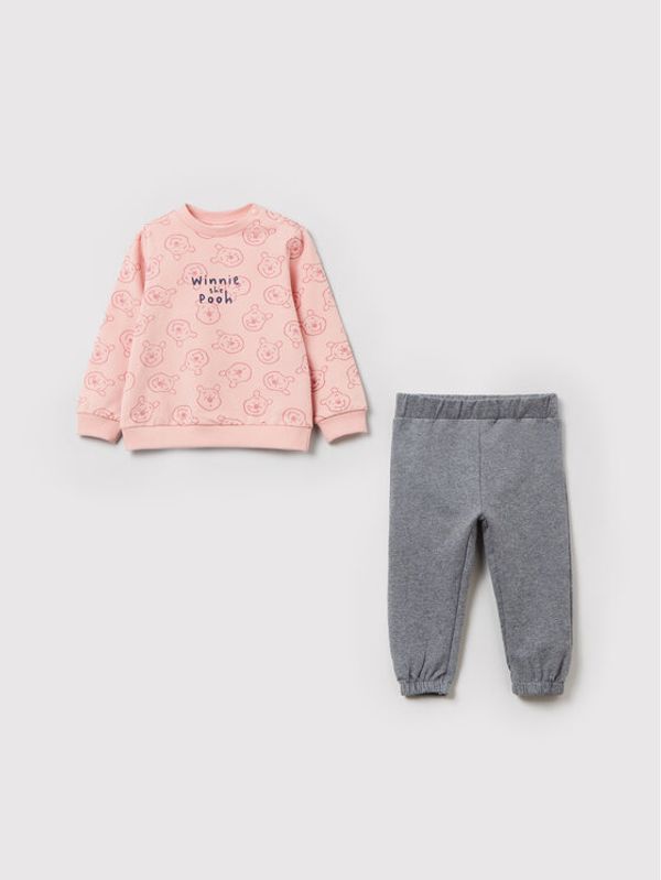 OVS OVS Анцуг DISNEY 1332541 Розов Regular Fit