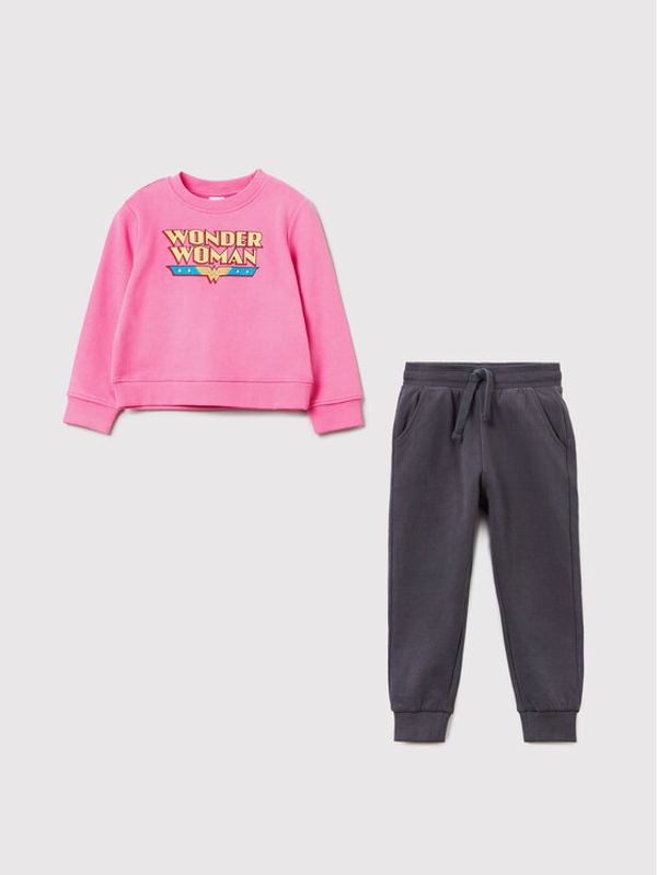 OVS OVS Анцуг MARVEL 1339290 Розов Regular Fit