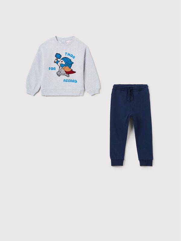 OVS OVS Анцуг MARVEL 1343754 Сив Regular Fit