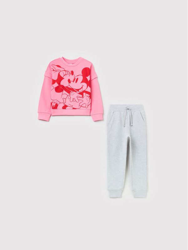 OVS OVS Анцуг MICKEY & FRIENDS 1434306 Розов Regular Fit